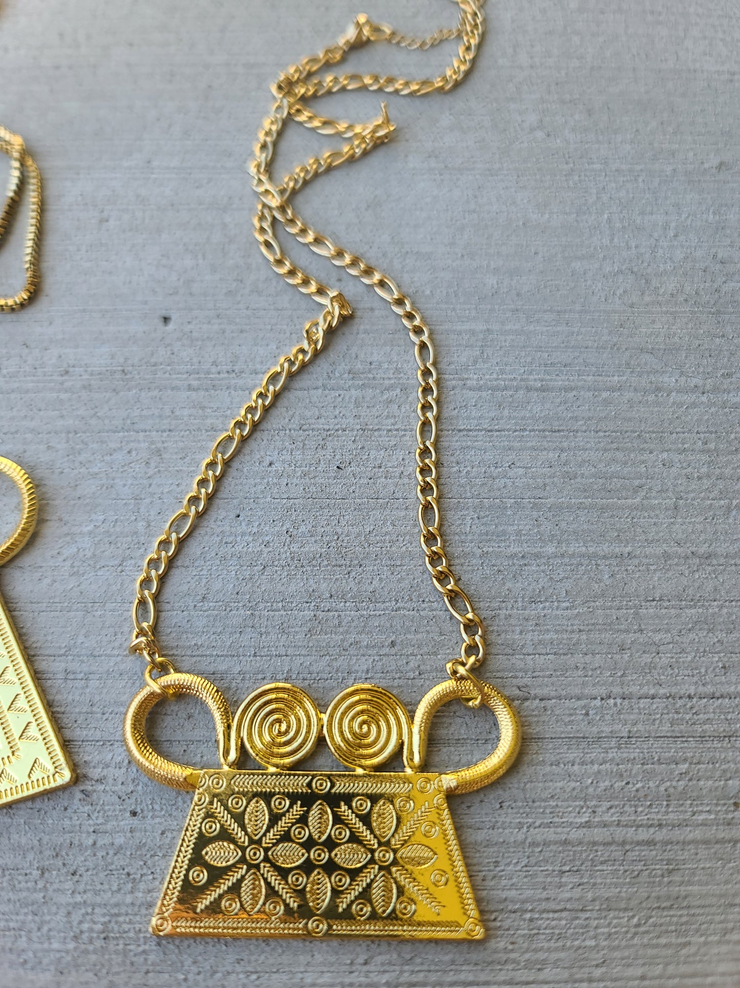 Medium Soul Lock (Gold) Necklace